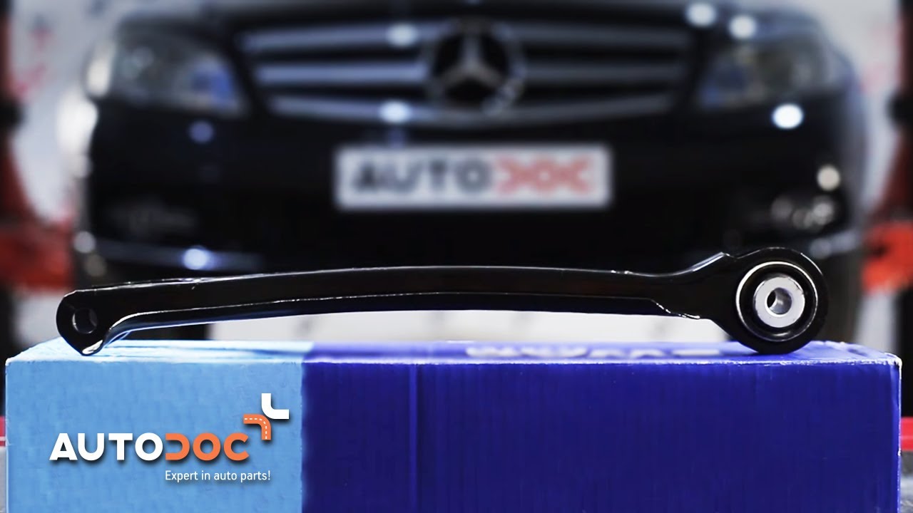 Comment remplacer un bras inférieur arrière de suspension MERCEDES-BENZ C W204  [TUTORIEL AUTODOC]