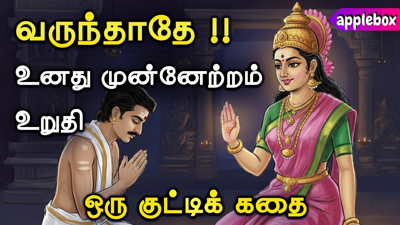 💙💙 வருந்தாதே !! இந்த ஆண்டு உனது முன்னேற்றம் உறுதி | Motivational Story in Tamil | APPLEBOX Sabari