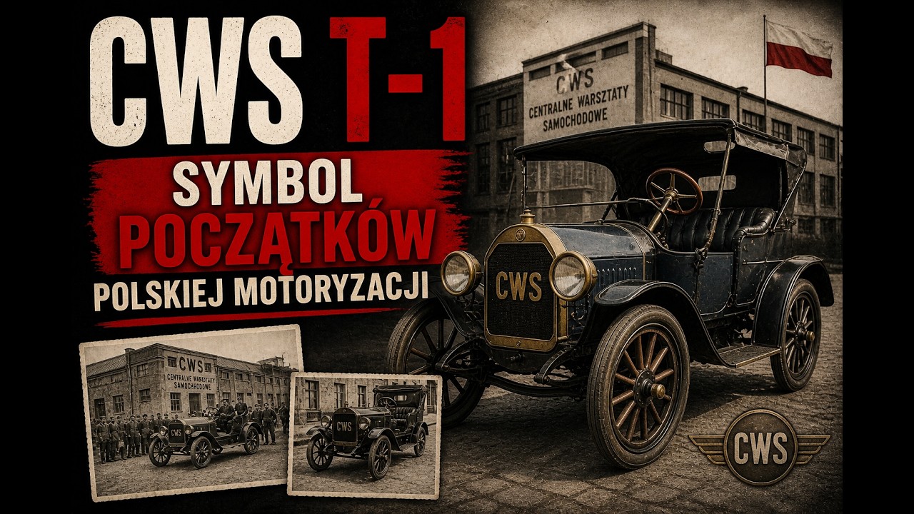 CWS T-1 &ndash; Symbol Początk&oacute;w Polskiej Motoryzacji