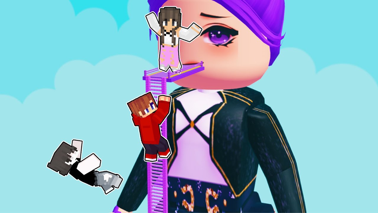 Climbing KPOP DEMON HUNTERS Tower | Roblox | PUMASOK KAMI SA BIBIG NI RUMI!
