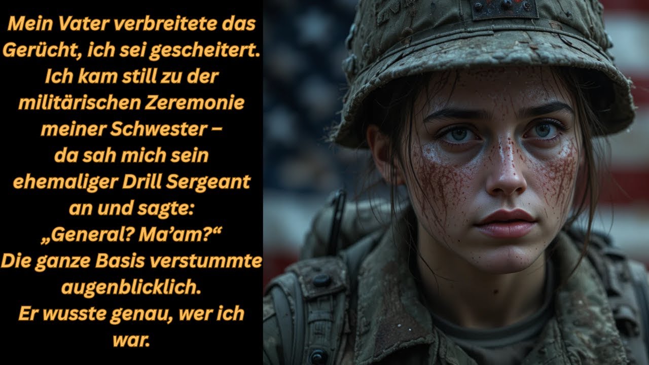 Mein Vater hielt mich für gescheitert – dann sagte sein alter Drill Sergeant: ‚Generalin? Ma’am?