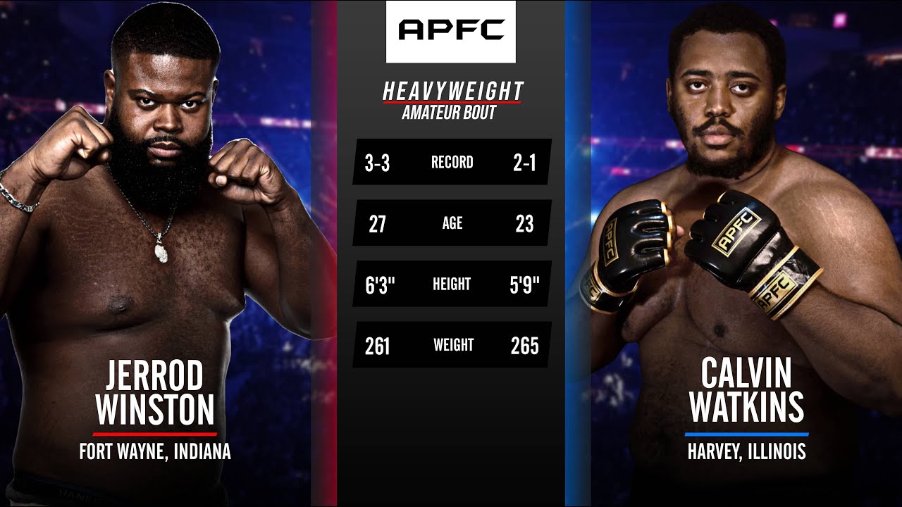 APFC 2: JERROD WINSTON VS CALVIN WATKINS | KIMURA SUB BY HEAVYWEIGHT