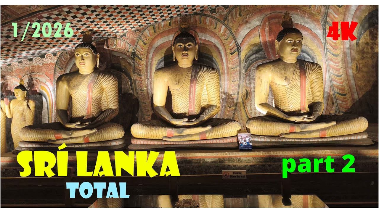 Srí Lanka - Dambulla , Udawaláve , veľa ďalšieho  1/2026 časť 2.