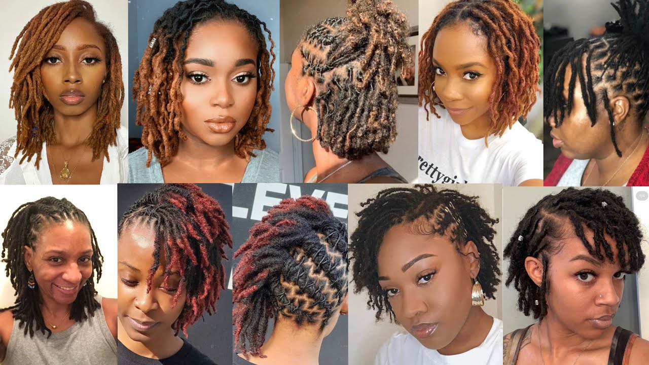 Unique & Classy Short Dreadlocks Hairstyles for Black Women | Dreadlocks Hairstyles inspiration