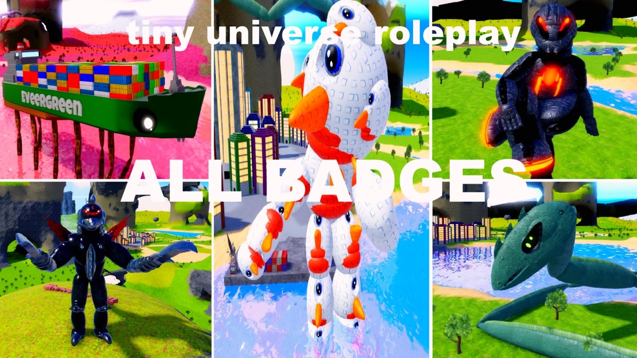 How to get ALL BADGES + ALL MORPHS in TINY UNIVERSE ROLEPLAY TUR [NEW UPDATE] -   ROBLOX!