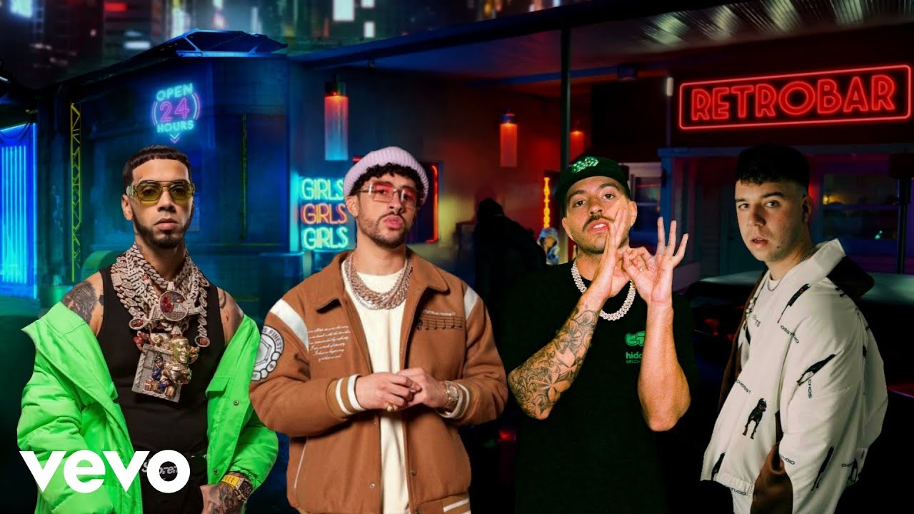 Anuel AA, Bad Bunny, Quevedo & Feid - Cuando La Vi (Music Video) Prod. By Juotropx