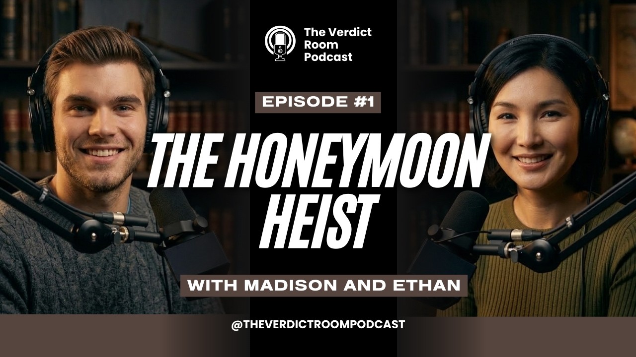 The Verdict Room Podcast - Episode 1 The Honeymoon Heist