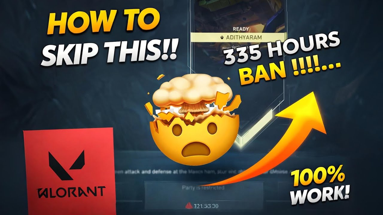 how to skip valorent AFK Penalty || 100% working ||