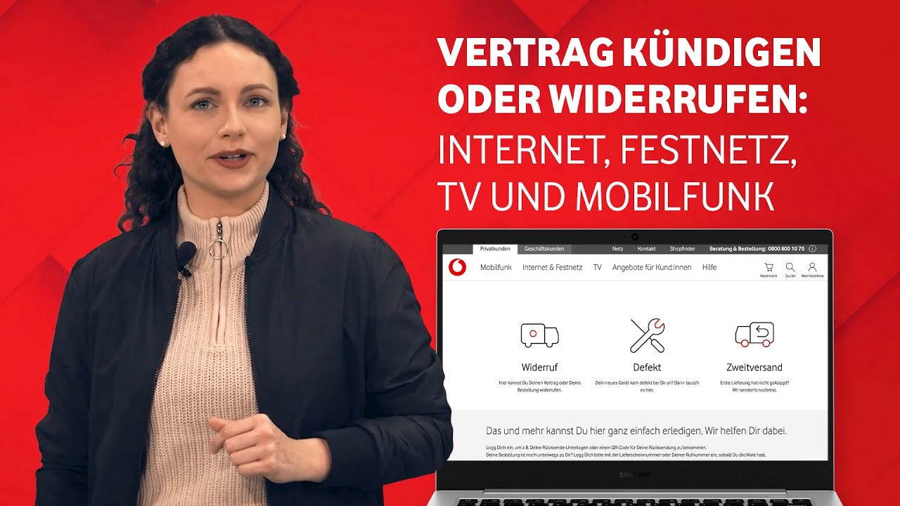 Vodafone Retoure: Hardware zurücksenden, Vertrag widerrufen oder kündigen I ServiceZoom