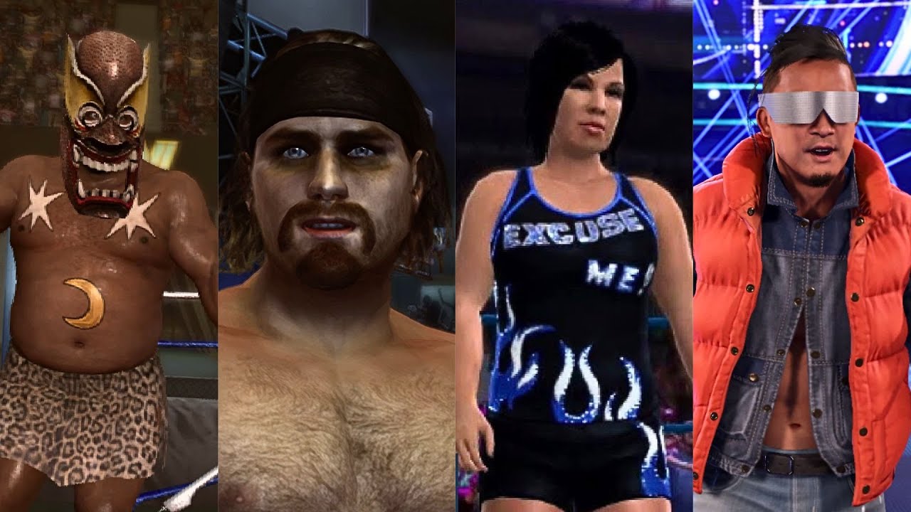 10 Superstars That Appeared Only One Time In WWE Games! (PT - 1)