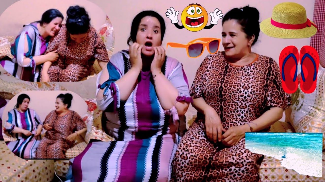 زهرة كاتعوم في البحر بالمايو😱قالت ليا انا حرة😰