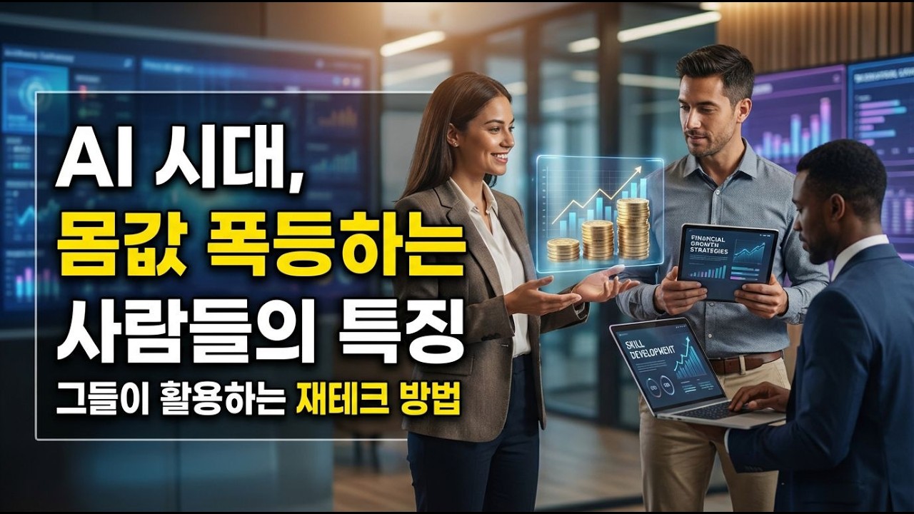 AI시대 살아남기 위한 필수 전략..내 가치 올리는