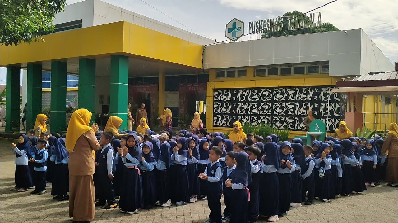 Mengenal Dunia Kerja | Kunjungan Edukasi TK Negeri Mario Takalala ke Puskesmas Takalala