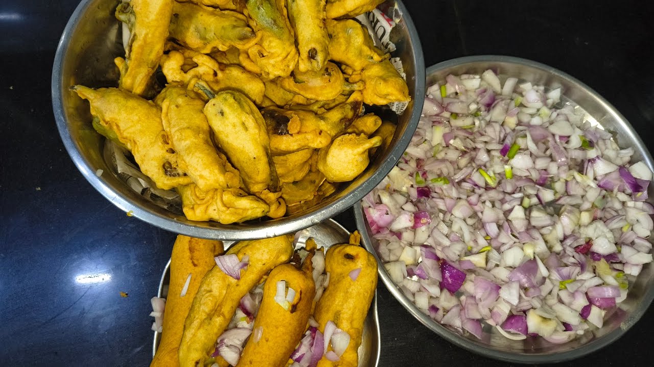 మిర్చి బజ్జీ ఎలా తయారు చేసుకోవాలో చూసేయండి(Perfect Mirchi Bajji at Home)🌶️ Easy &Crispy Bajji Recipe