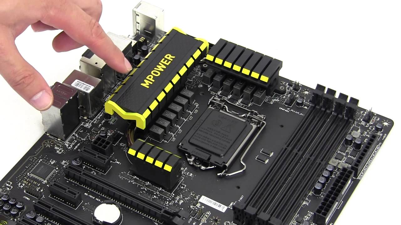 MSI Z97 MPower Motherboard Unboxing & Overview