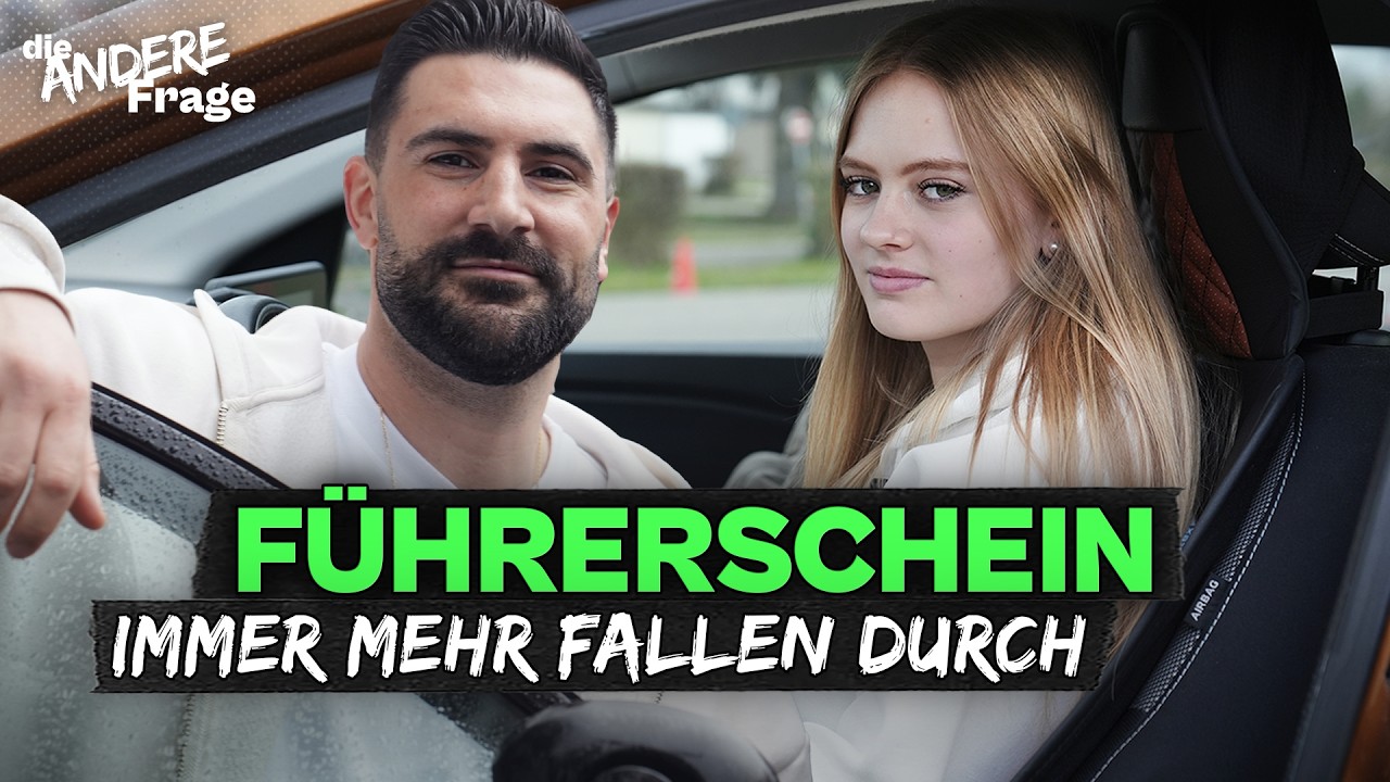 Challenge Führerschein: So schwer ist die Fahrprüfung wirklich  | Die andere Frage