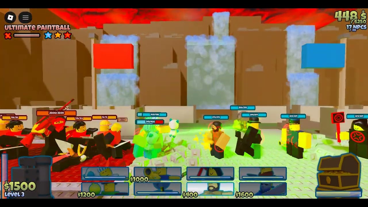 how to defeat paintmaster 3 star whitout using violence