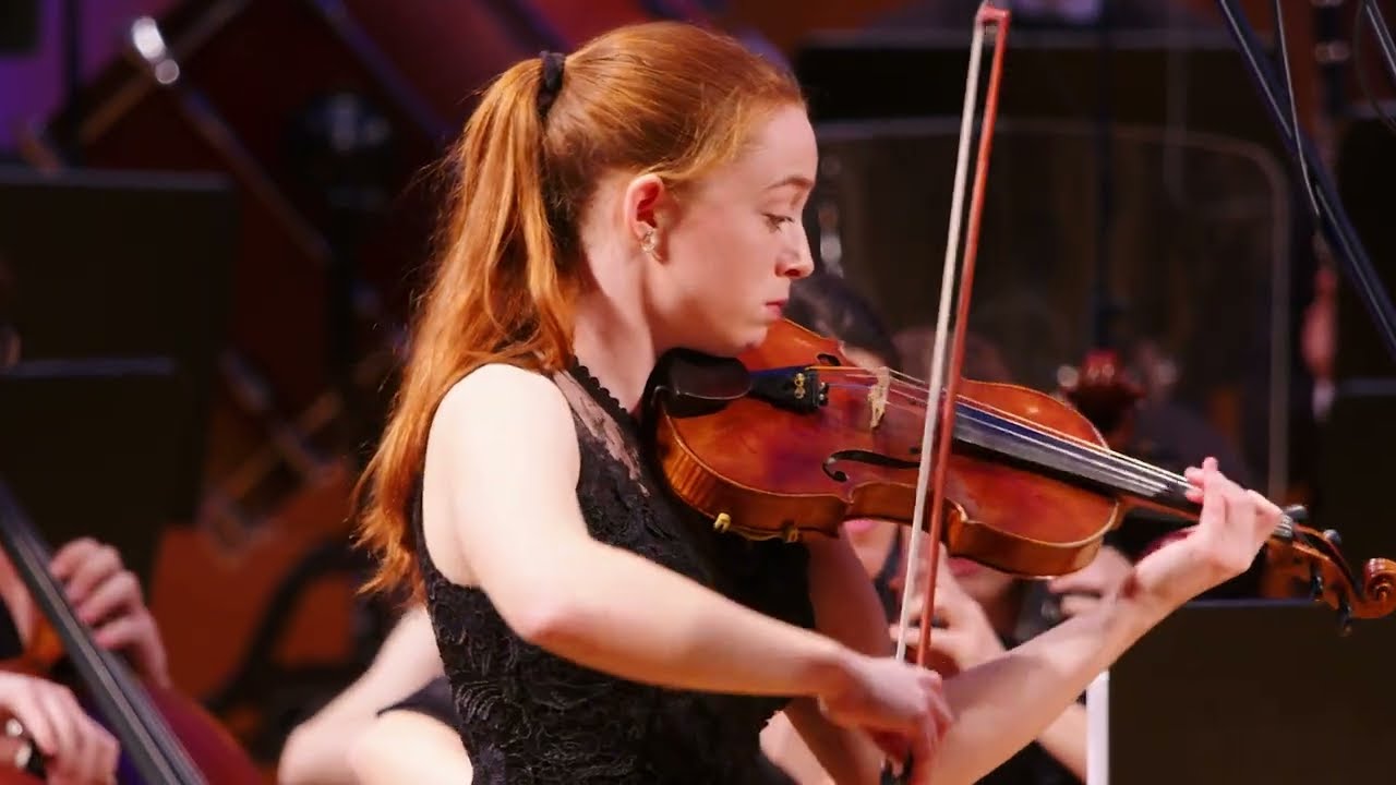 Camille Saint-Saëns:  Introduction et rondo capriccioso, op. 28 Ajda Gutnik, violin
