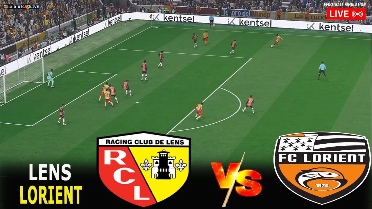 🔴Lorient vs Lens | French Ligue 1 2025/26 | eFootball PES 21 Full Match Simulation Live