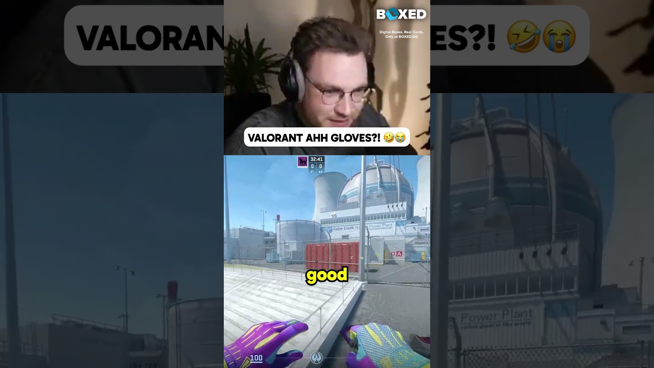 Ohne Reacts To New Valorant Style Gloves 😱