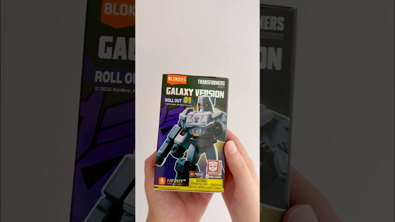 Unboxing Blokees Blind Box Transformers Galaxy Version Vol 01 
