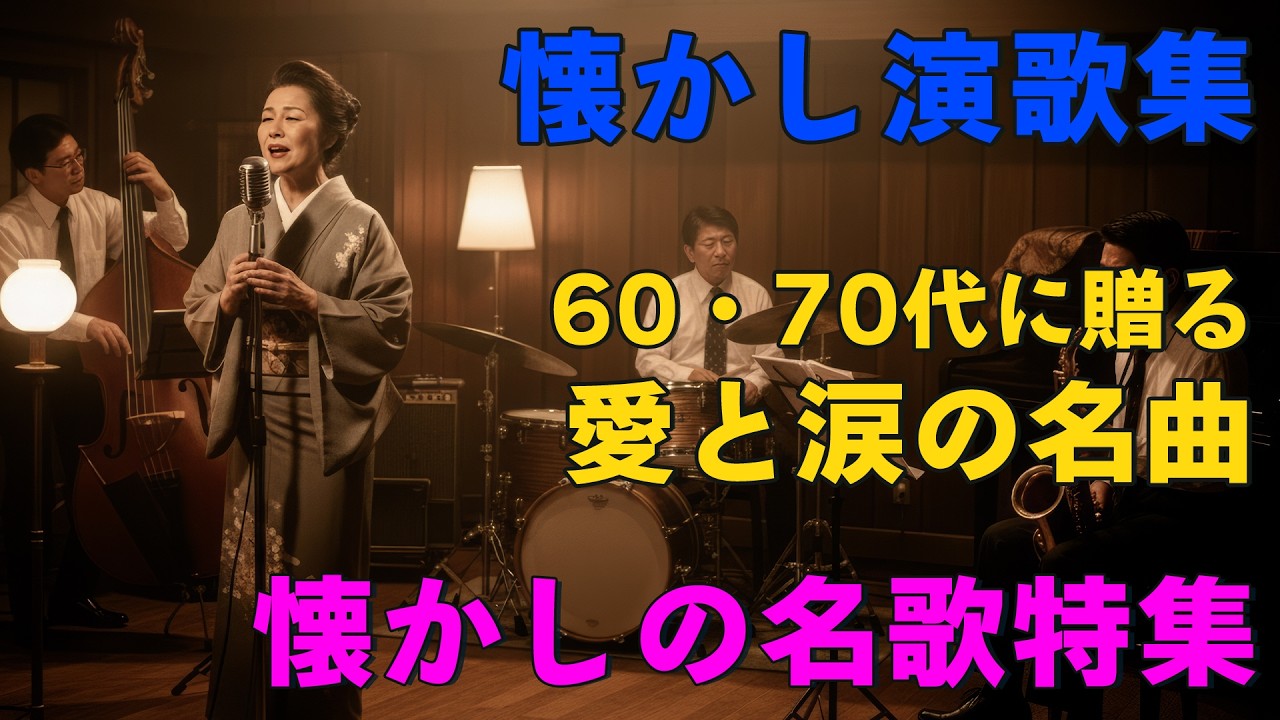 昭和の名曲メドレー 🌸 70代のための名演歌 🌸70代・80代が選ぶ名曲ベスト