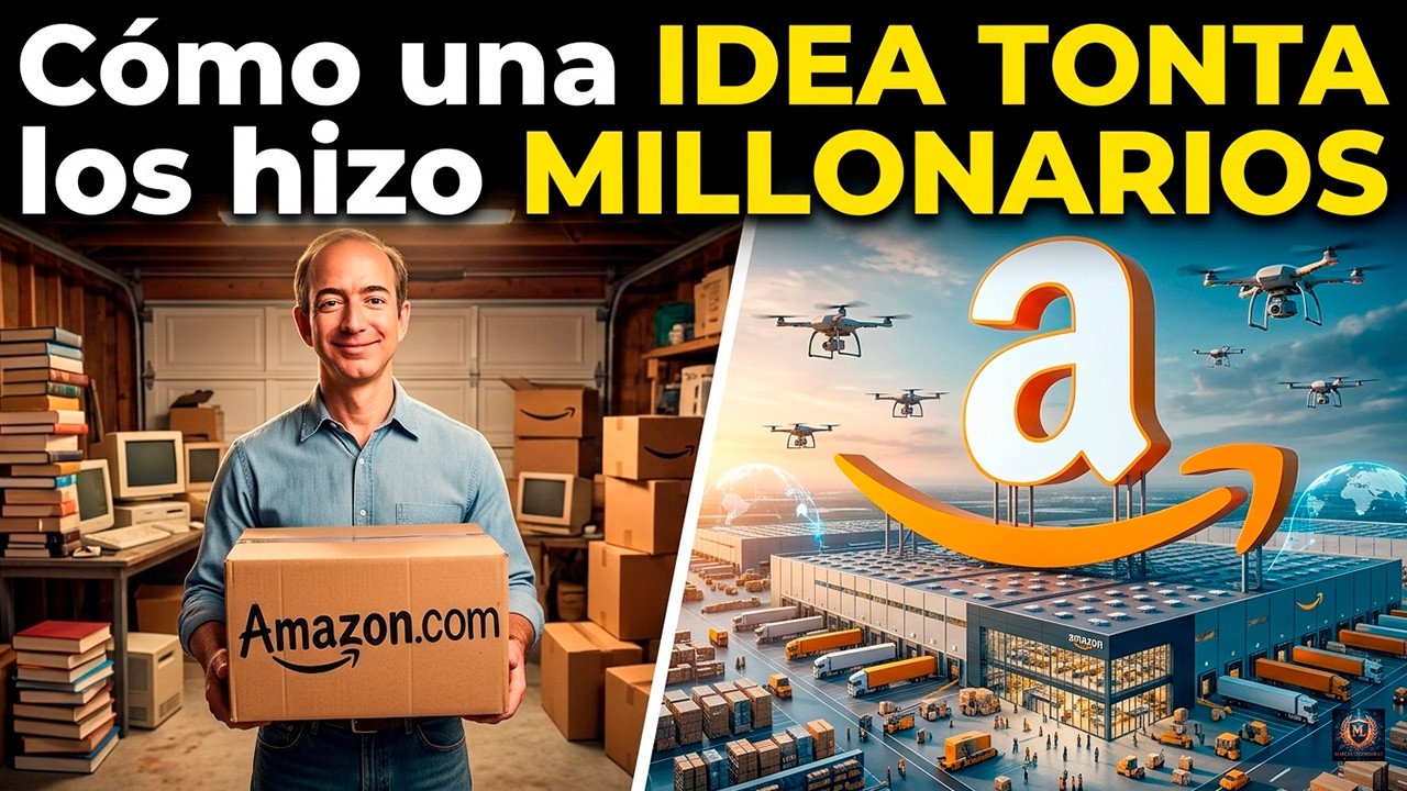 AMAZON | de VENDER LIBROS en un garaje a DOMINAR el PLANETA | Marcas Legendarias
