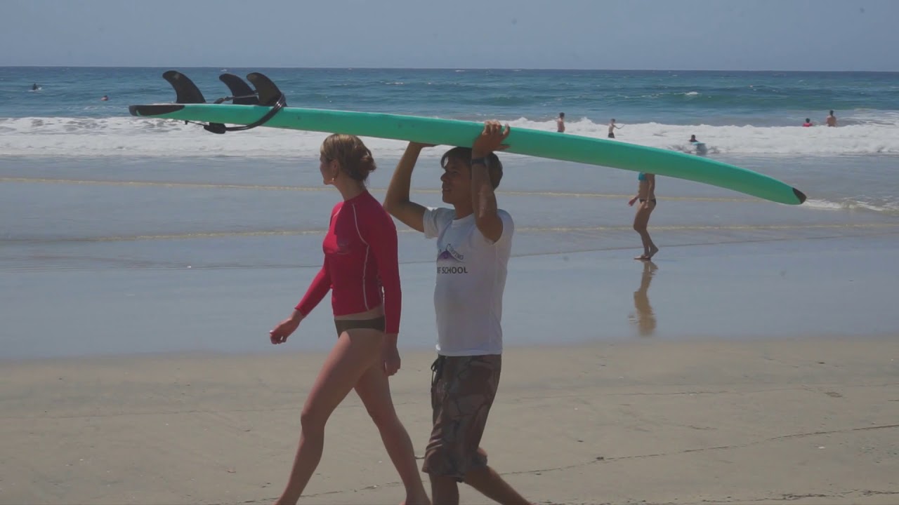 Baja Surfing School @ Cerritos Beach by Gianmarco Boccaccio