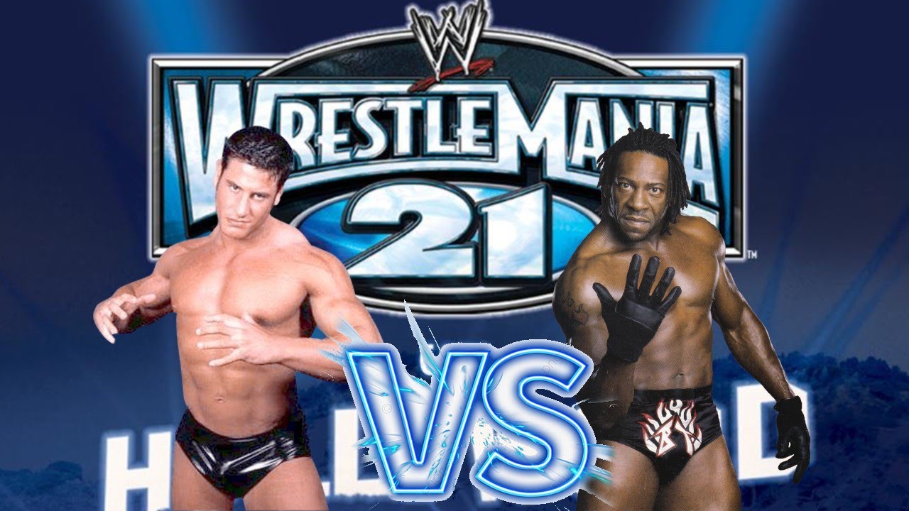 WWE Wrestlemania 21 Xbox Matches Rene Dupree vs Booker T