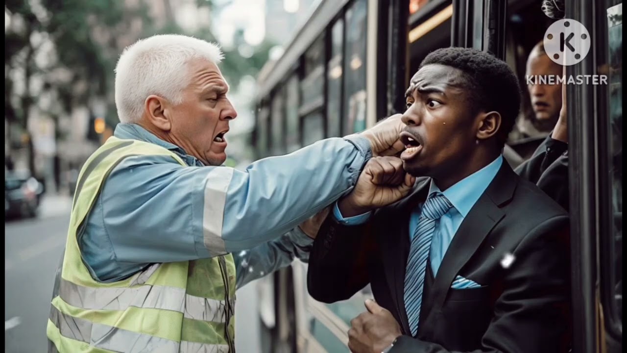 Racist Bus Driver Attacks Passenger, Police Deliver Justice Swiftly
