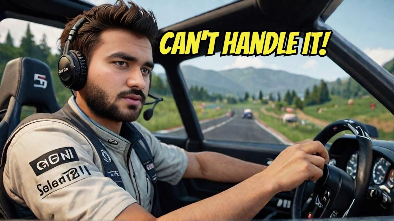 I played Gran Turismo 7 after a long gap and lost my skills 😭😂