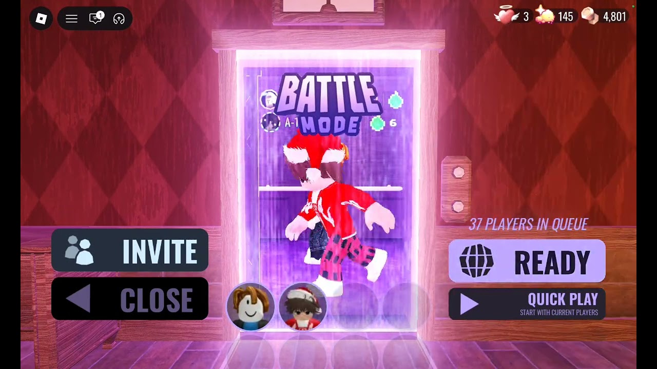 Playing doors daily run #3 and battlemode