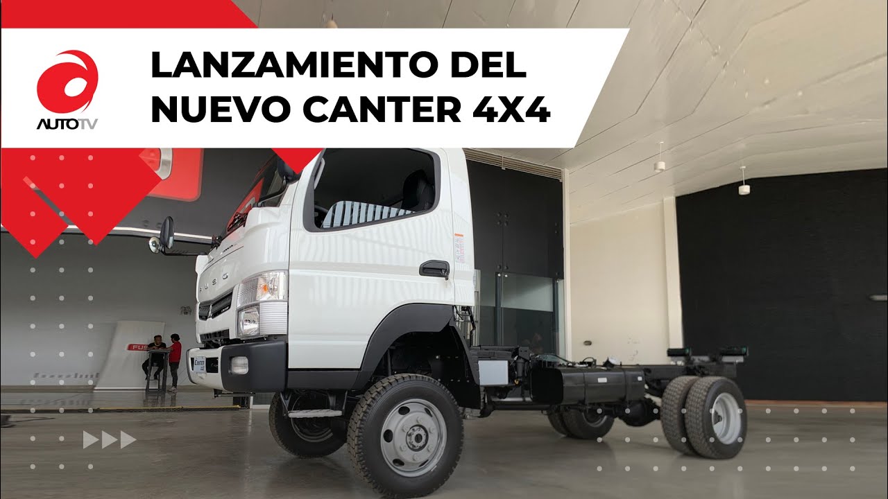 Lanzamiento: Nuevo Canter 4x4, un camión para llegar hasta donde ningún otro puede