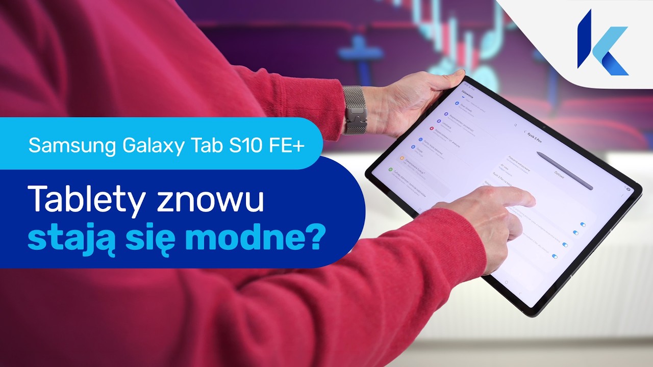 Tablety wracają do mody? Recenzja Samsung Galaxy Tab S10 FE+ | @nieantyfan