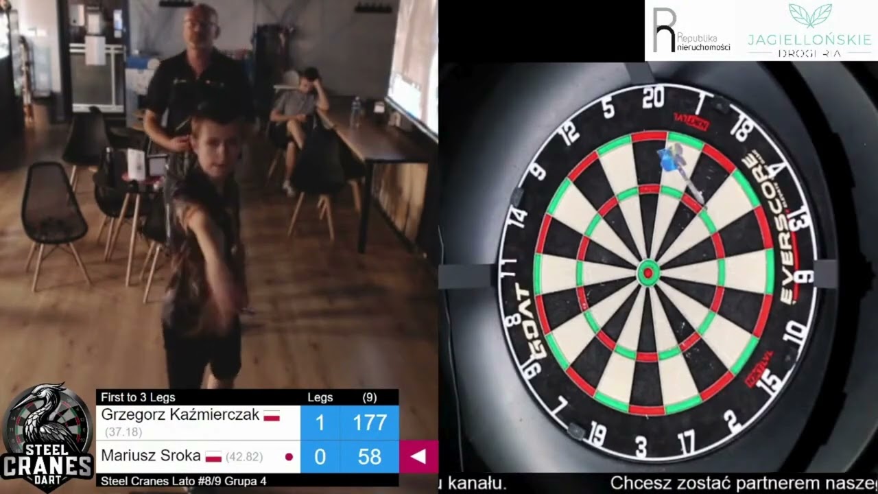 Grzegorz Kaźmierczak vs Mariusz Sroka - Mecz grupowy - Steel Cranes #8 - 05/09/25 #darts