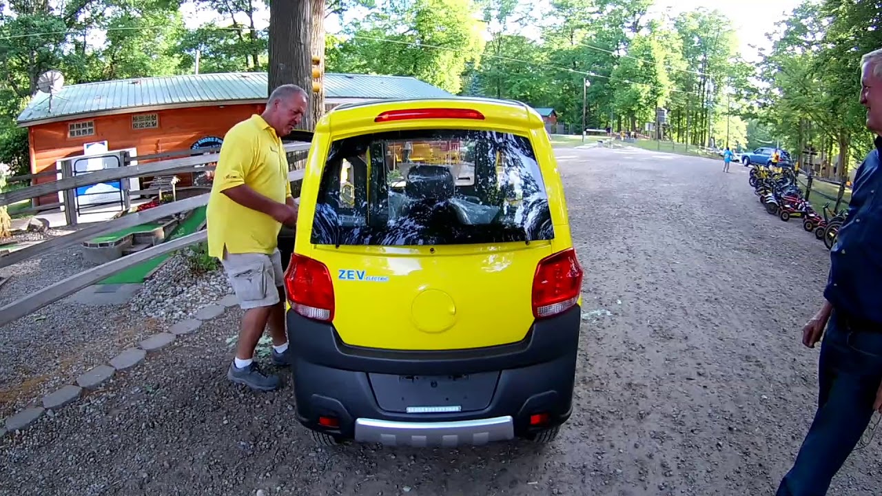NEW ZEV ELECTRIC T3-1 DELIVERY-- TO EMMETT MI KOA