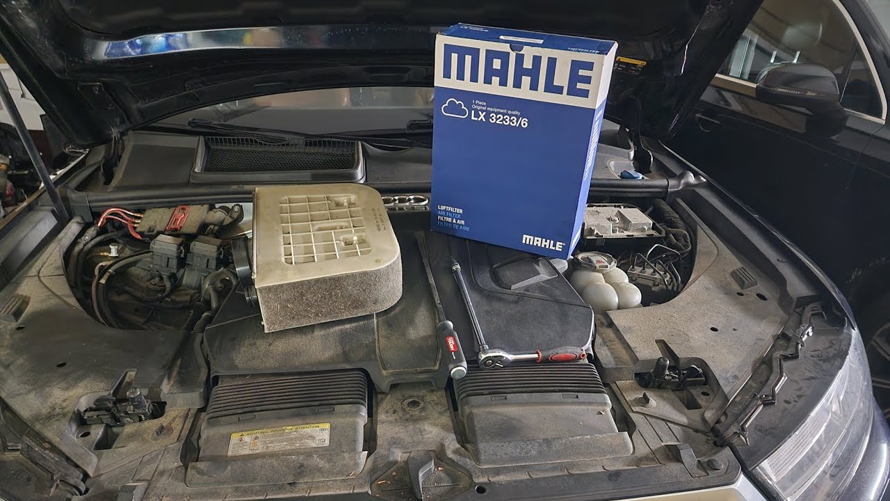 2017 2018 2019 Audi Q7 air filter replacement