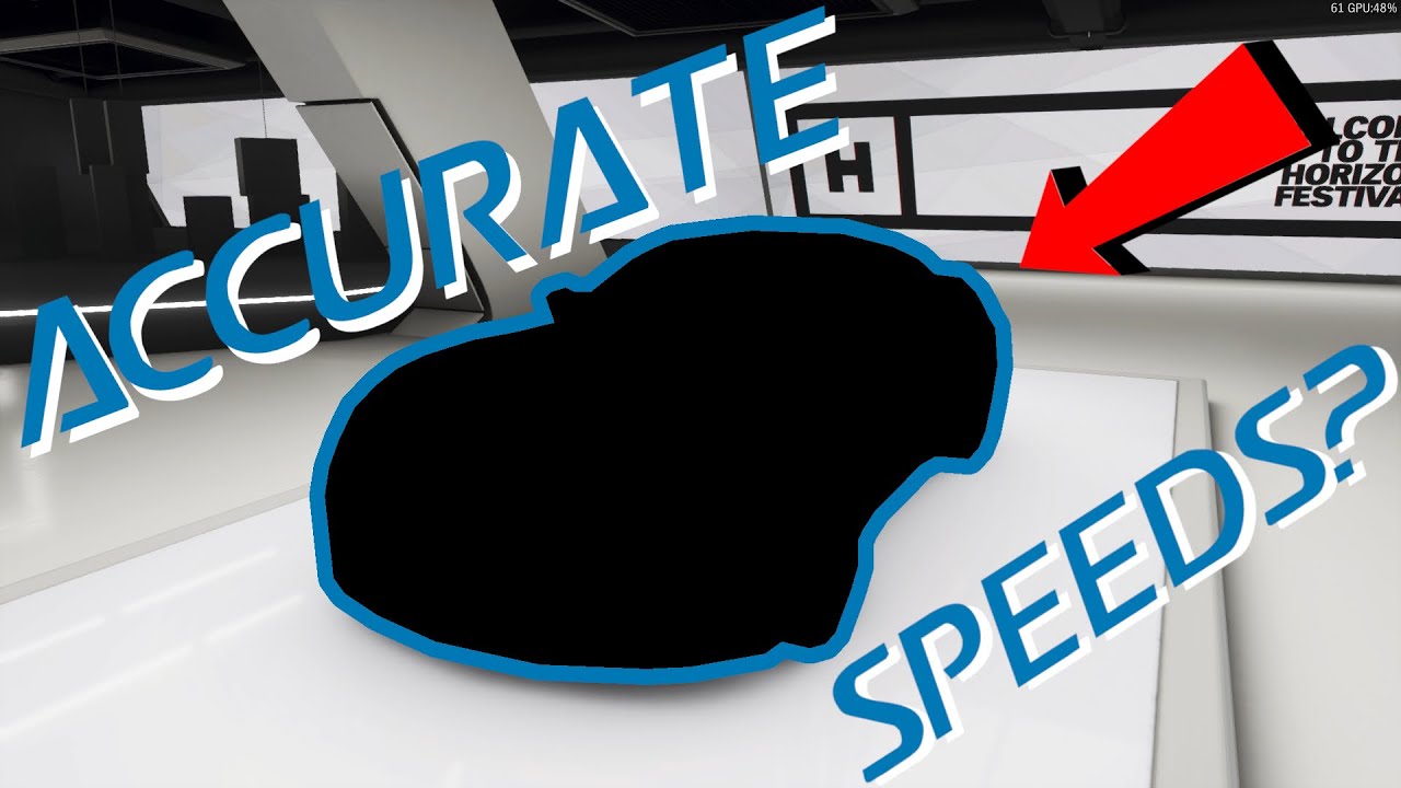 Forza Science | Are in game Top Speeds Accurate?