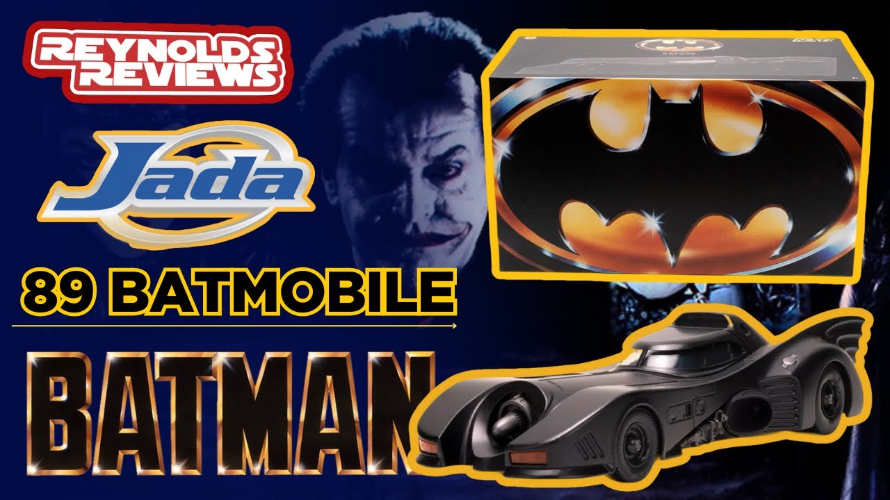 Jada toys 89 Batman Batmobile #batman #80smovies #collector 