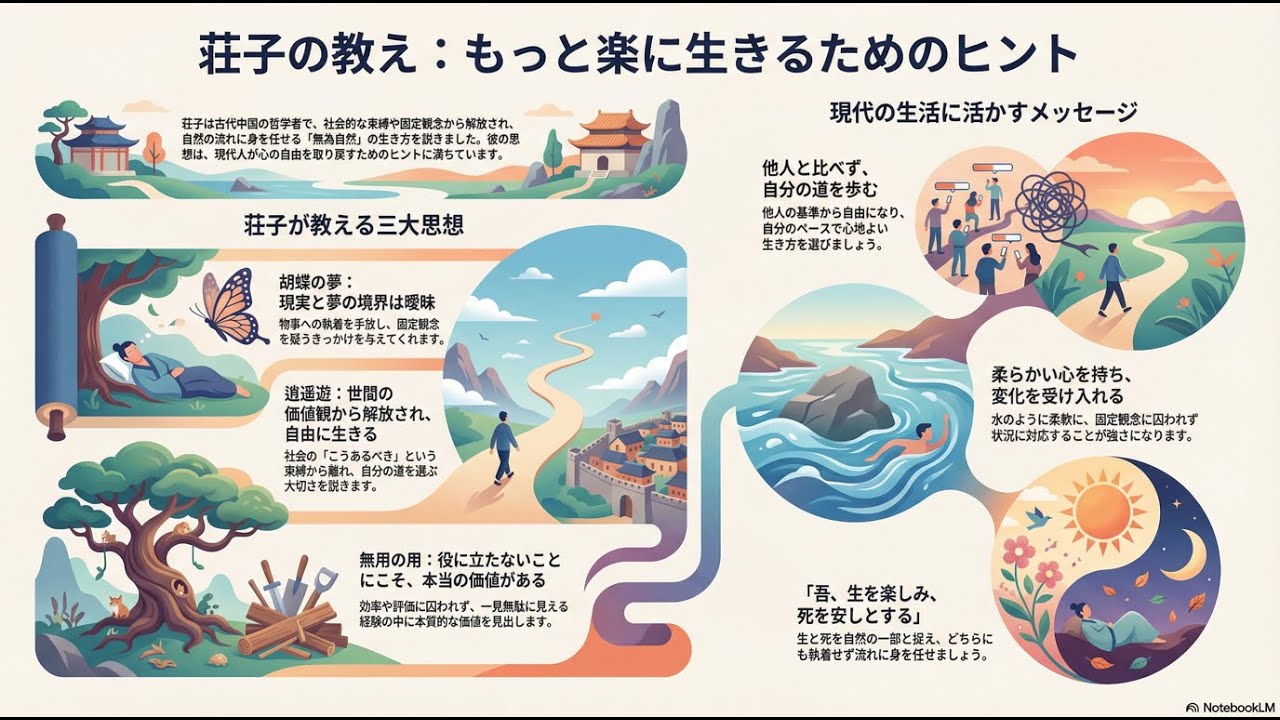 [[倫理]] 荘子の教え：もっと楽に生きる哲学