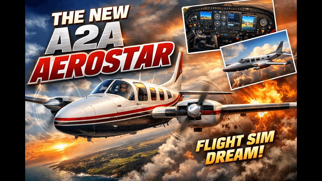 NEW A2A Aerostar Is INSANE! | Realism Level Just Changed Flight Sim Forever