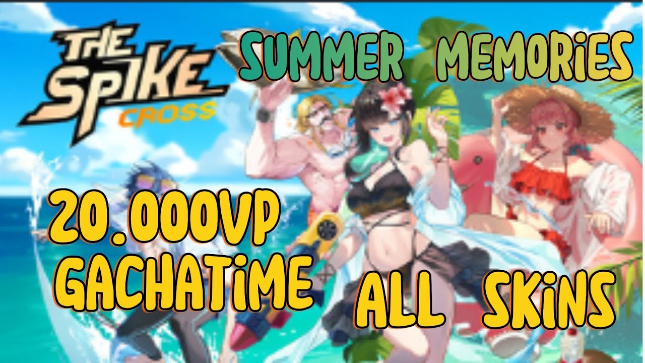 20000vp All in Summer Memories Skin my luck is great today - The Spike Volleyball