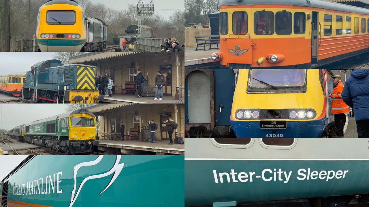 Nene valley railway diesel gala 8/3/26 