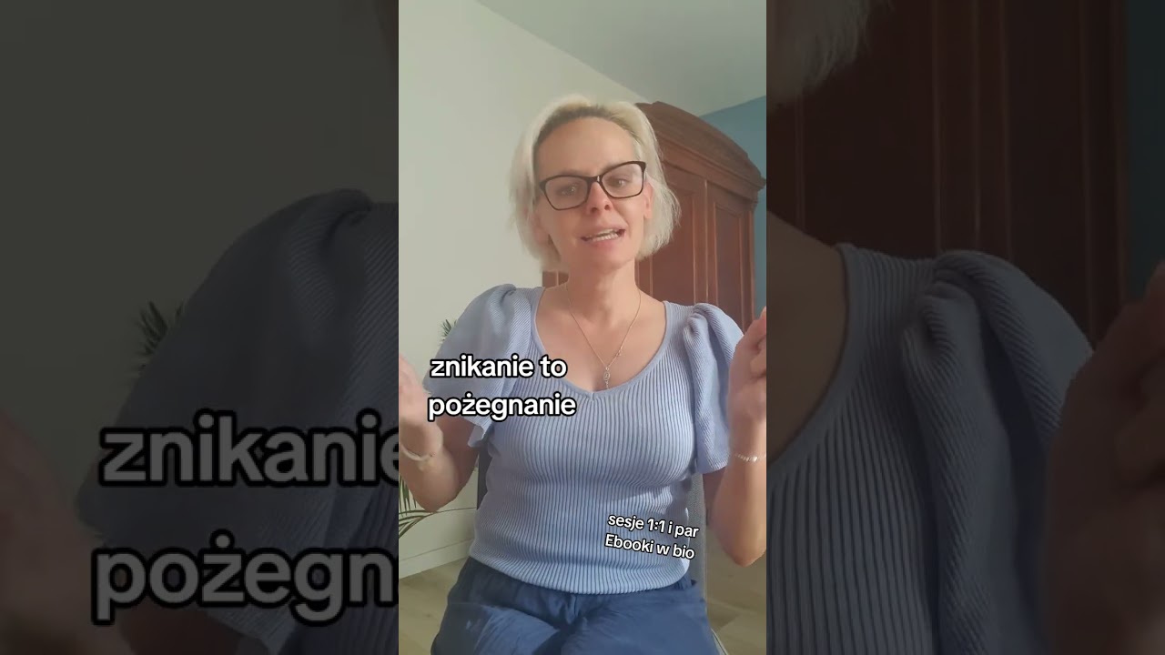 Znikanie to pożegnanie
