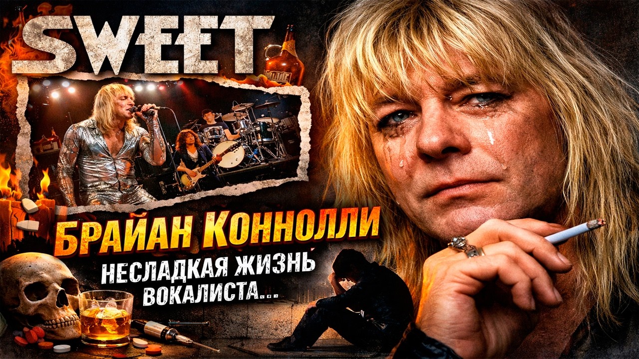 Sweet. Brian Connolly. Несладкая жизнь вокалиста.