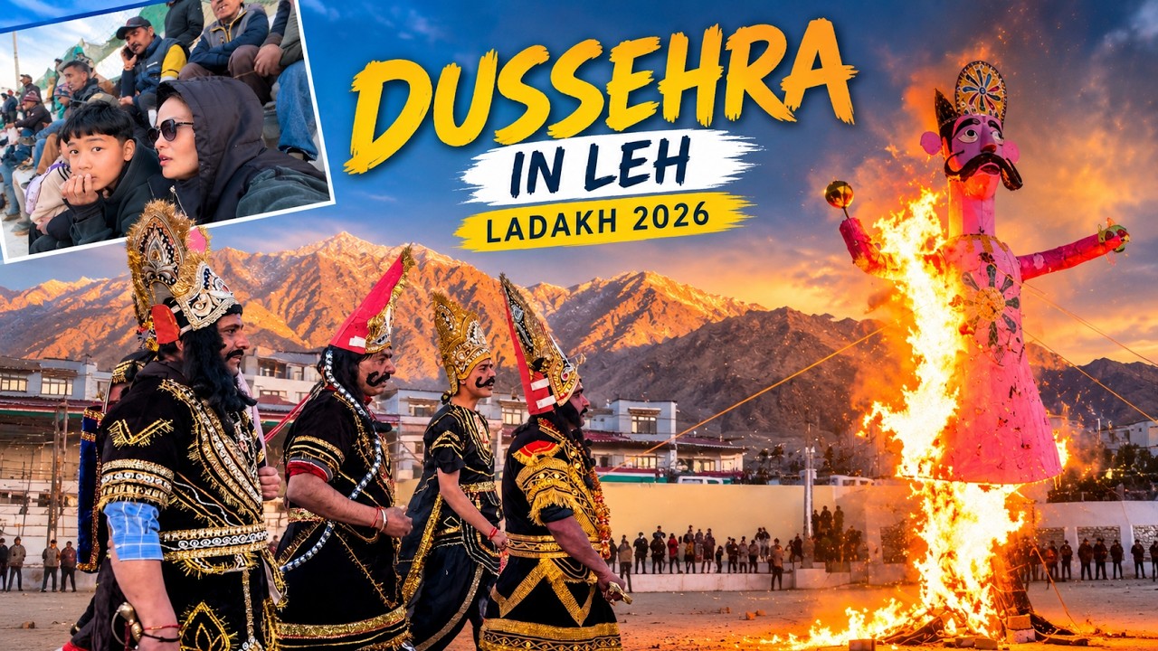 20/10/26 Dussehra Celebration in Leh Ladakh 2026 🎉 | Festival Vibes & Local Moments