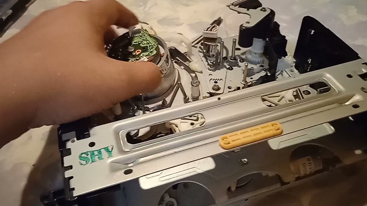 Разбираем видеомагнитофон SONY SLV-SP70R. Разборка хлама.