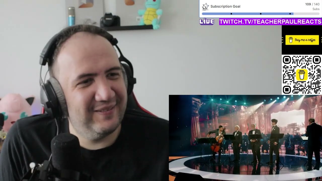My Way - Domingo x Carreras x Dimash x HAUSER  Virtuosos 2025, PAUL REACTS @Virtuosos_Talent_Show