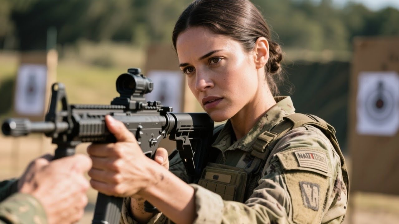 She Was Only Resetting Targets — Until a SEAL Handed Her His Rifle and Stepped Back | Emotional