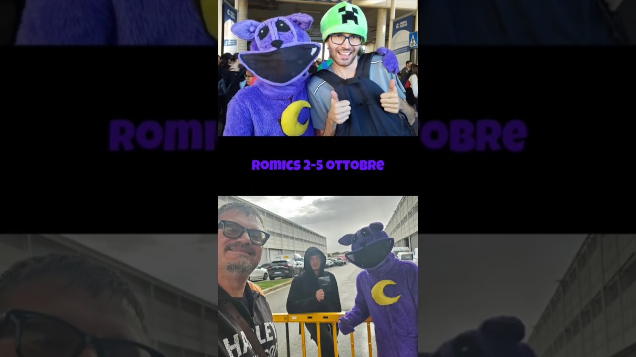 le giornate al romics.#catnap #romics #cosplay @Celophy
